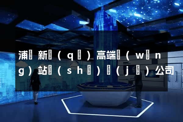 浦東新區(qū)高端網(wǎng)站設(shè)計(jì)公司