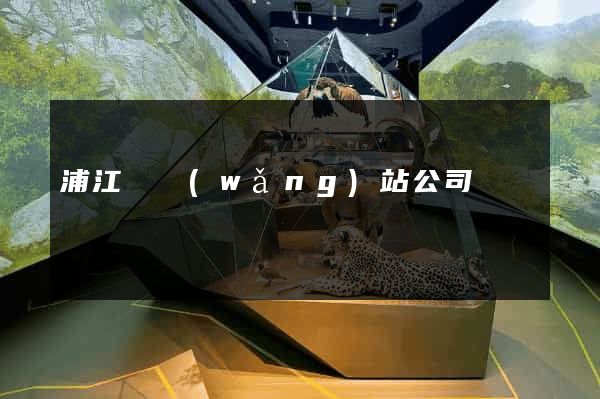 浦江縣網(wǎng)站公司