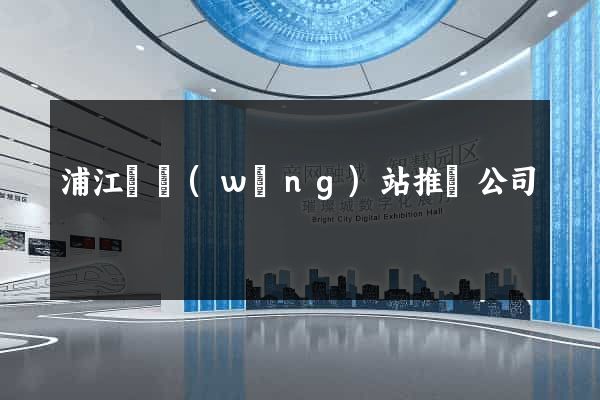 浦江縣網(wǎng)站推廣公司