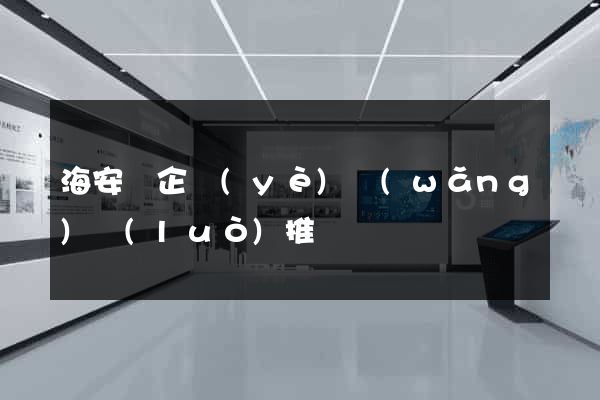 海安縣企業(yè)網(wǎng)絡(luò)推廣