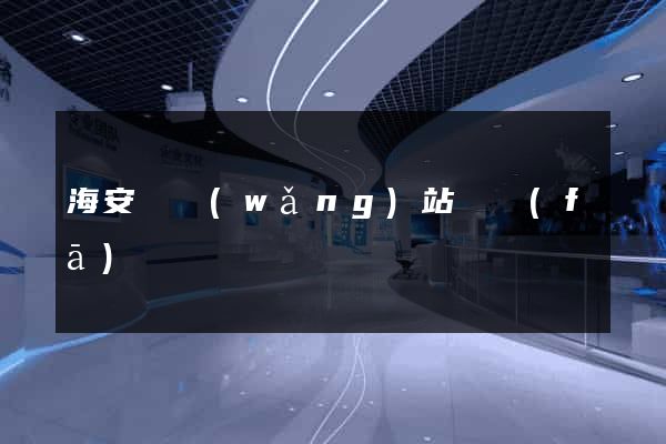 海安縣網(wǎng)站開發(fā)