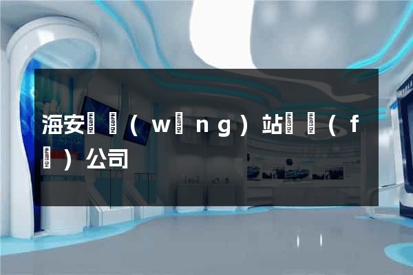 海安縣網(wǎng)站開發(fā)公司