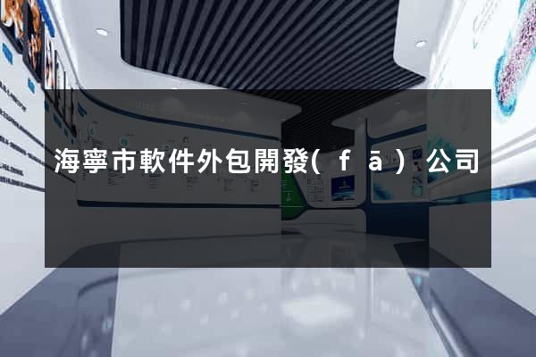 海寧市軟件外包開發(fā)公司
