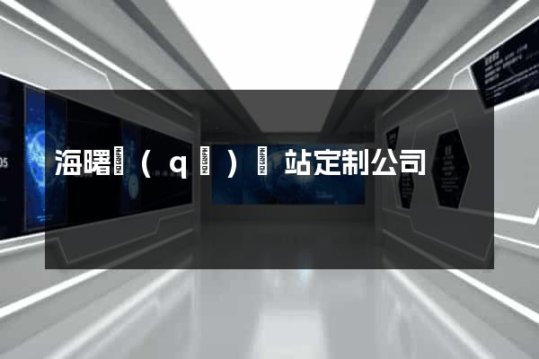 海曙區(qū)網站定制公司
