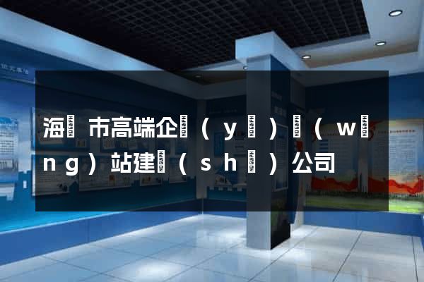 海門市高端企業(yè)網(wǎng)站建設(shè)公司