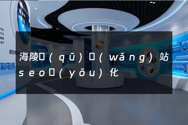 海陵區(qū)網(wǎng)站seo優(yōu)化