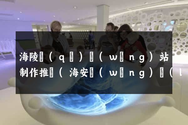 海陵區(qū)網(wǎng)站制作推廣(海安網(wǎng)絡(luò)推廣)