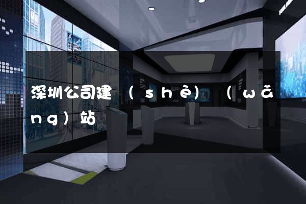 深圳公司建設(shè)網(wǎng)站