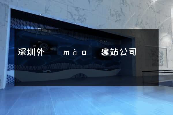 深圳外貿(mào)建站公司