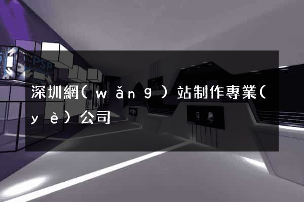 深圳網(wǎng)站制作專業(yè)公司