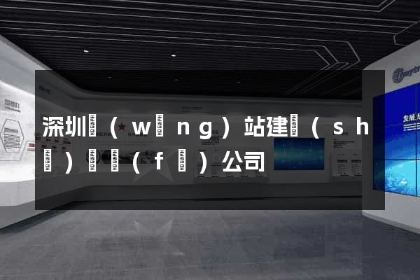 深圳網(wǎng)站建設(shè)開發(fā)公司