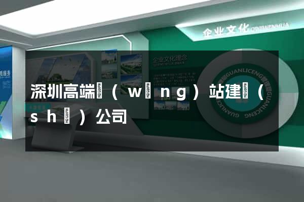 深圳高端網(wǎng)站建設(shè)公司