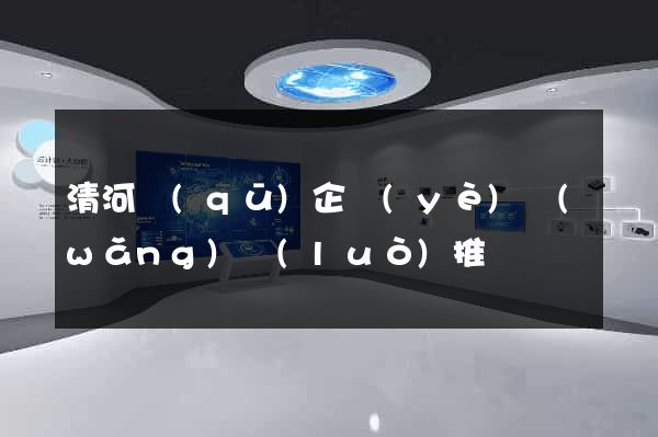 清河區(qū)企業(yè)網(wǎng)絡(luò)推廣