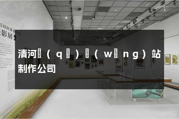 清河區(qū)網(wǎng)站制作公司