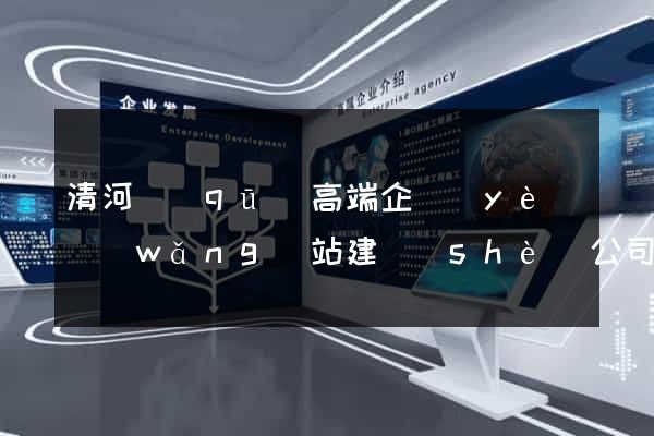 清河區(qū)高端企業(yè)網(wǎng)站建設(shè)公司