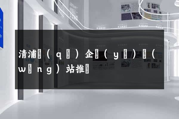 清浦區(qū)企業(yè)網(wǎng)站推廣