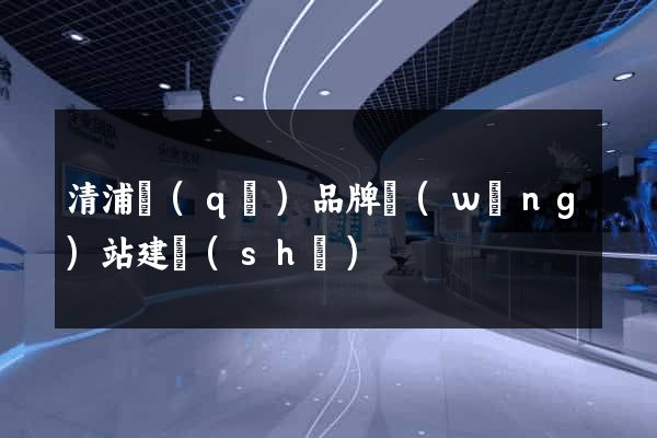 清浦區(qū)品牌網(wǎng)站建設(shè)