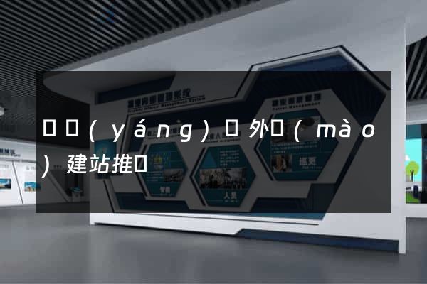 渦陽(yáng)縣外貿(mào)建站推廣
