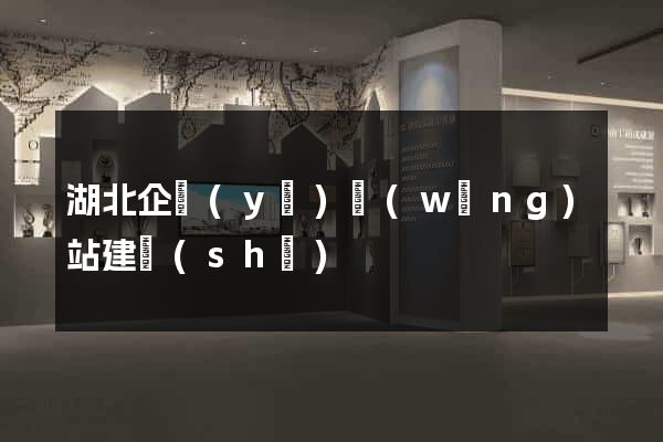 湖北企業(yè)網(wǎng)站建設(shè)