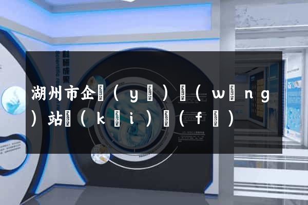 湖州市企業(yè)網(wǎng)站開(kāi)發(fā)