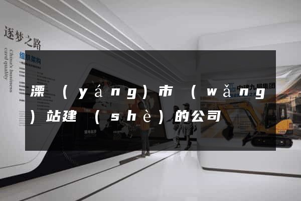溧陽(yáng)市網(wǎng)站建設(shè)的公司