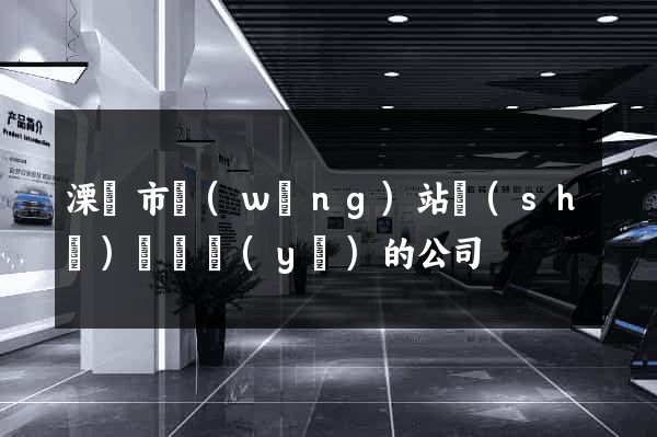 溧陽市網(wǎng)站設(shè)計專業(yè)的公司