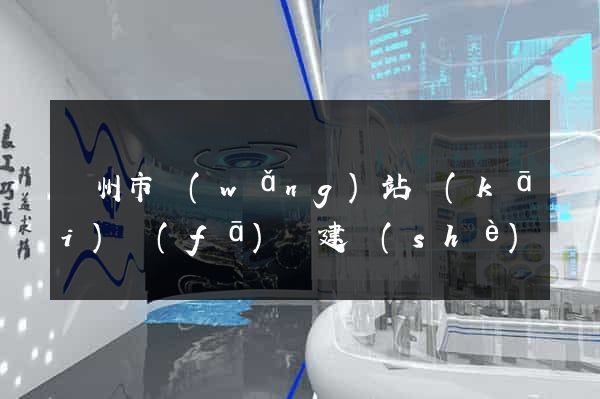 溫州市網(wǎng)站開(kāi)發(fā)與建設(shè)