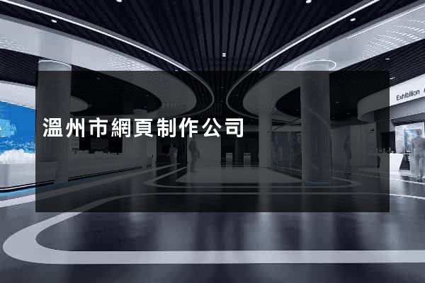 溫州市網頁制作公司