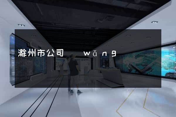 滁州市公司網(wǎng)頁設計