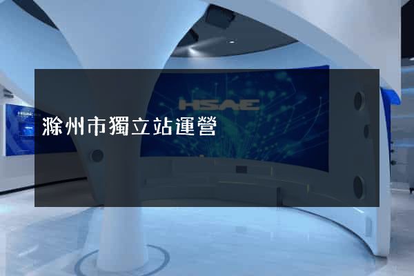 滁州市獨立站運營