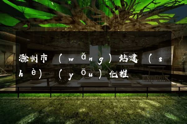 滁州市網(wǎng)站建設(shè)優(yōu)化推廣