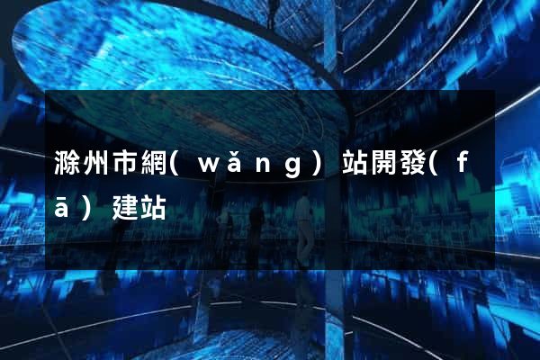 滁州市網(wǎng)站開發(fā)建站