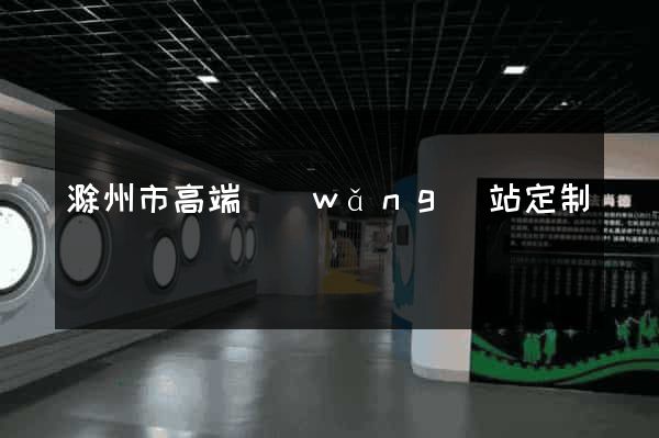 滁州市高端網(wǎng)站定制