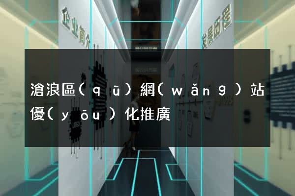 滄浪區(qū)網(wǎng)站優(yōu)化推廣