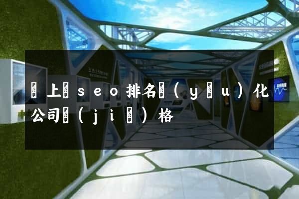 潁上縣seo排名優(yōu)化公司價(jià)格