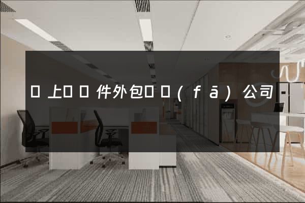 潁上縣軟件外包開發(fā)公司