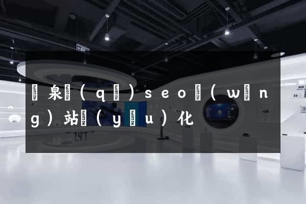 潁泉區(qū)seo網(wǎng)站優(yōu)化