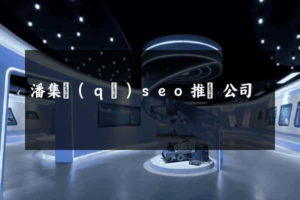 潘集區(qū)seo推廣公司