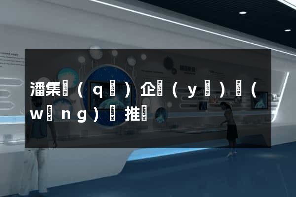 潘集區(qū)企業(yè)網(wǎng)絡推廣