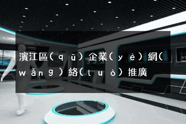 濱江區(qū)企業(yè)網(wǎng)絡(luò)推廣