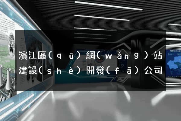 濱江區(qū)網(wǎng)站建設(shè)開發(fā)公司