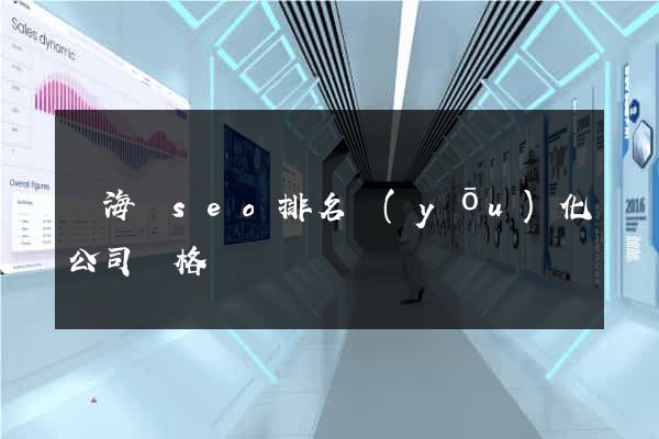 濱?？hseo排名優(yōu)化公司價格
