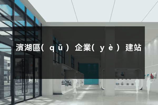 濱湖區(qū)企業(yè)建站