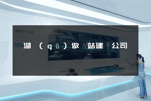 濱湖區(qū)做網站建設公司