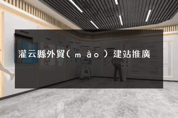 灌云縣外貿(mào)建站推廣