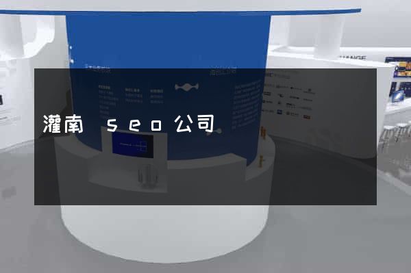 灌南縣seo公司