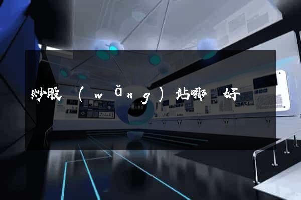 炒股網(wǎng)站哪個好