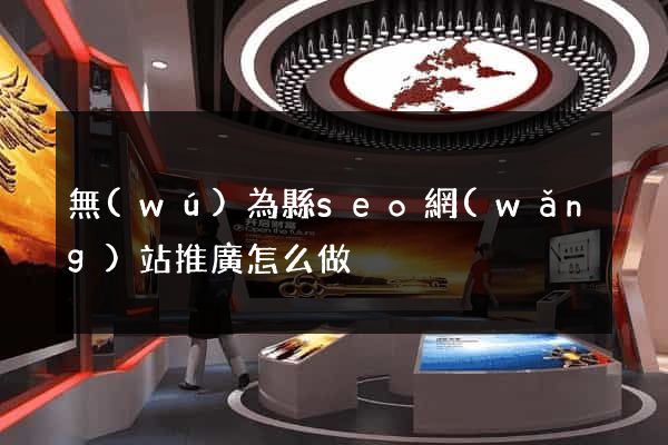 無(wú)為縣seo網(wǎng)站推廣怎么做