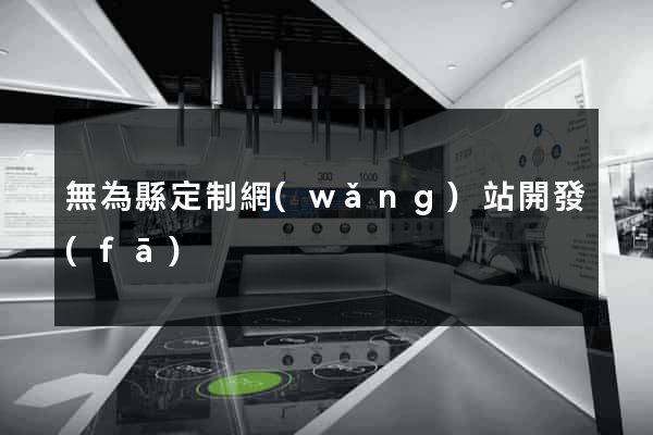 無為縣定制網(wǎng)站開發(fā)