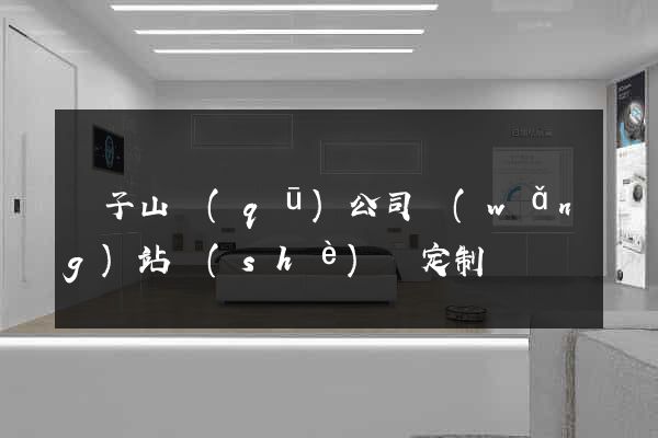 獅子山區(qū)公司網(wǎng)站設(shè)計定制
